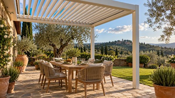5 vantaggi della pergola bioclimatica per ogni giardino