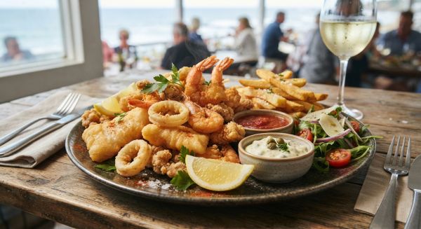 Scopri la migliore ricetta per una frittura di paranza croccante con calamari e gamberetti da gustare!